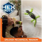 Packaging and included accessories for Hex Bots wall climber robot