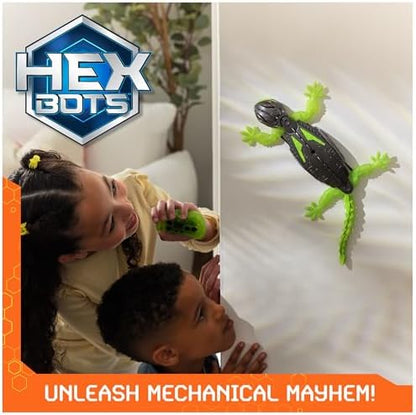 Packaging and included accessories for Hex Bots wall climber robot