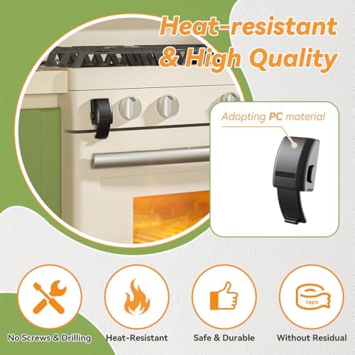 Safelon no drill oven safety lock packaging