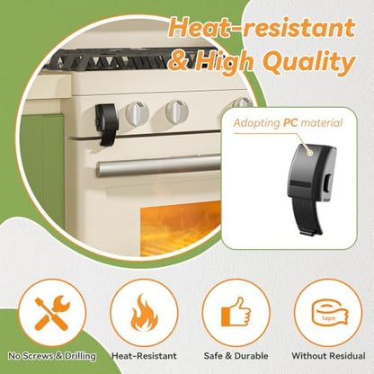 Safelon no drill oven safety lock packaging