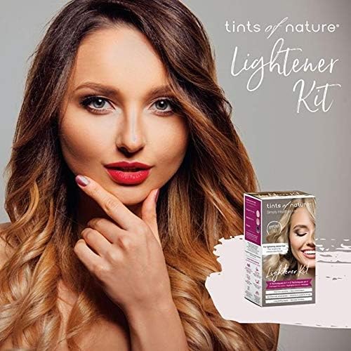 Tints of Nature vegan hair lightener kit components