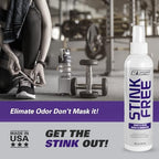 Unscented shoe deodorizer spray for sweat odor removal in sneakers