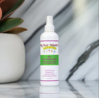 Kids hair detangling spray with natural peppermint oil ingredients