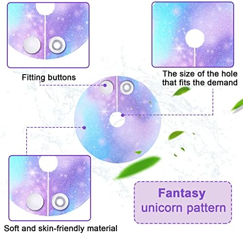 Discreet feeding tube button covers for adults and babies