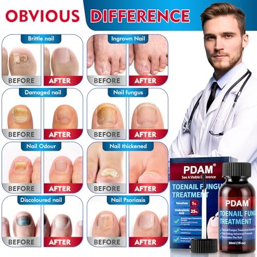 PDAM 30ml nail strengthener and growth formula bottle