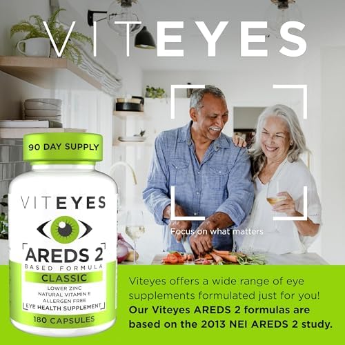 Viteyes AREDS 2 eye supplement label details