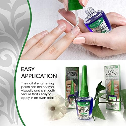 Arobell authentic Colombian formula USA imported unisex nail repair clear lacquer