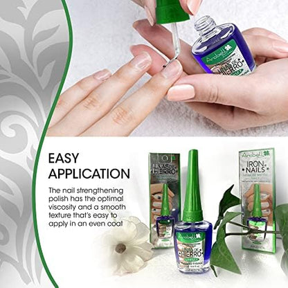 Arobell authentic Colombian formula USA imported unisex nail repair clear lacquer