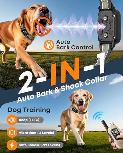 Delupet waterproof bark collar receiver showing contact points and built in LED safety light