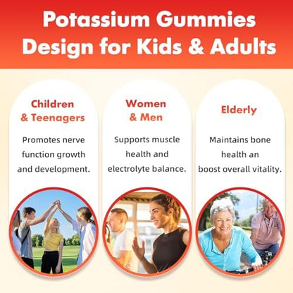 Softbear clean pectin based formula potassium gummies secure packaging display