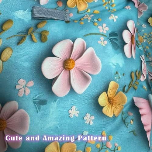 Dodo Nici baby high chair cover with elephant print