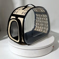 Eprolo transparent bubble cat carrier front view
