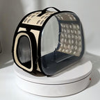 Eprolo transparent bubble cat carrier front view