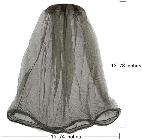 Detailed view of fine nylon mesh fabric on ACKEIVTO head net