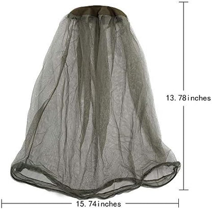 Detailed view of fine nylon mesh fabric on ACKEIVTO head net
