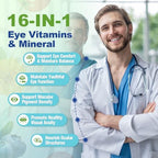 Totaria Areds 2 Eye Vitamins capsule size and texture display