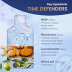 Megneta Liposomal NAD Plus Supplement individual liquid pouches box layout
