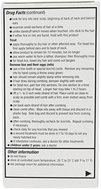 Mata Piojos maximum strength medicated shampoo with included nit comb