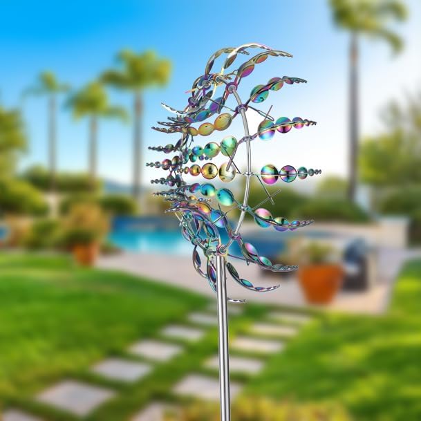 Side view showing dual-motion 360-degree rotation mechanism