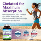 Innate Vitality Magnesium Glycinate vegan non-GMO certification display