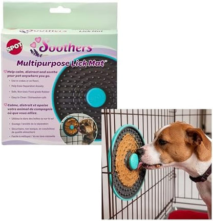 Spot Multipurpose Dog Lick Mat rubber texture detail