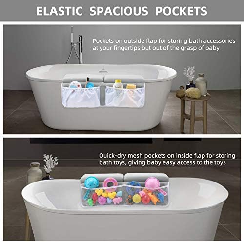 Yalumo elbow rest pad showing suction cups for bathtub attachment