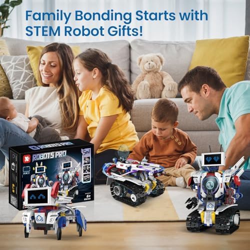 Assembled robot model from VXN Hpromot building kit
