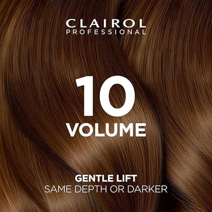 Clairol Professional salon quality hair developer packaging