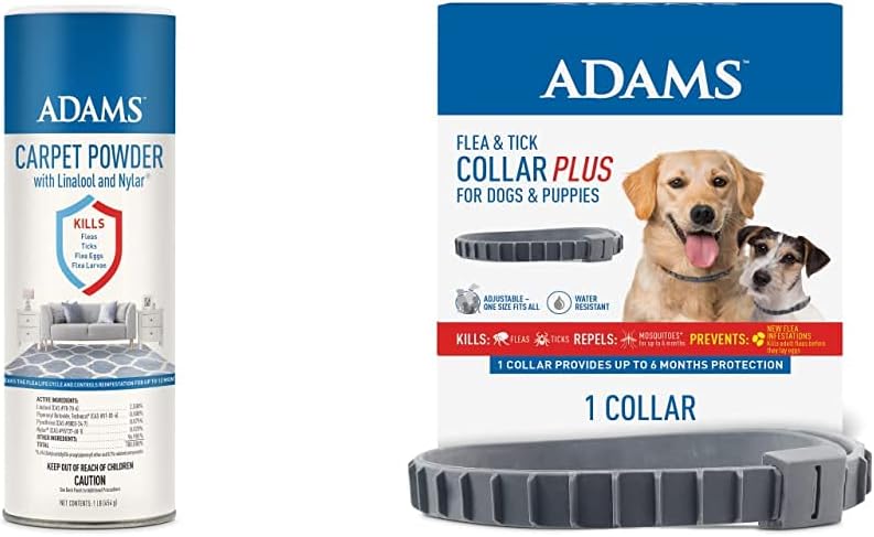 ADAMS Plus Flea & Tick Carpet Powder, Kills Fleas and Ticks On Contact, Prevents Flea Infestations for 12 Months, for Carpets and Upholstery, Freshens and Deodorizes, Treats Up to 400 sq ft, 16 oz - Image 11