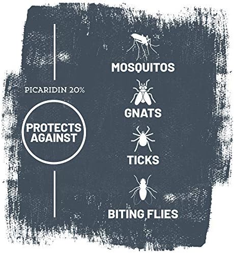 Back label view of Ranger Ready Scent Zero repellent highlighting directions and active ingredients.