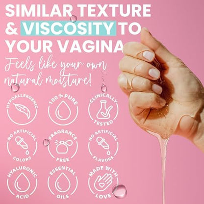 Terramed Just Think Comfort vaginal gel with Hyaluronic Acid and Vitamin E.