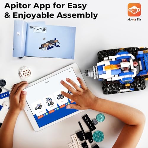 Educational 6-in-1 robotics set for kids packaging