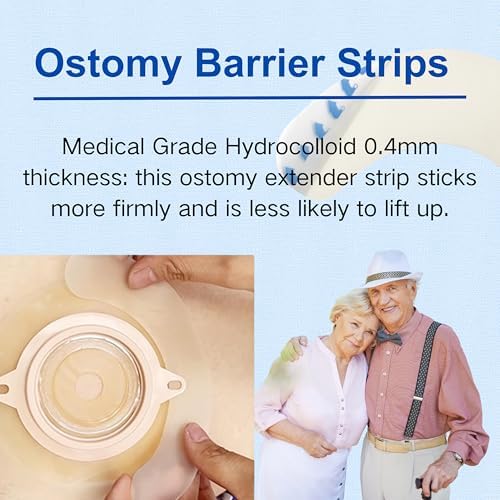 Premium imported USA ostomy supplies demonstrating flexible contour adherence