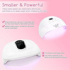Wisdompark UV LED nail dryer curing gel manicured hand with smart sensor