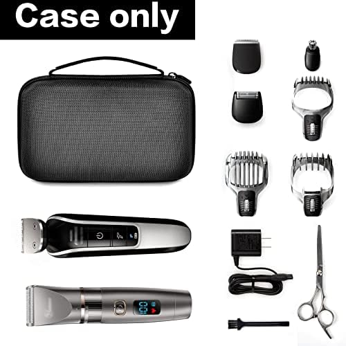 Comecase dual clipper travel organizer opened showing elastic straps and zipped mesh pocket