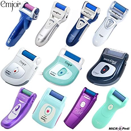 Genuine Emjoi replacement heads for professional pedicure at home