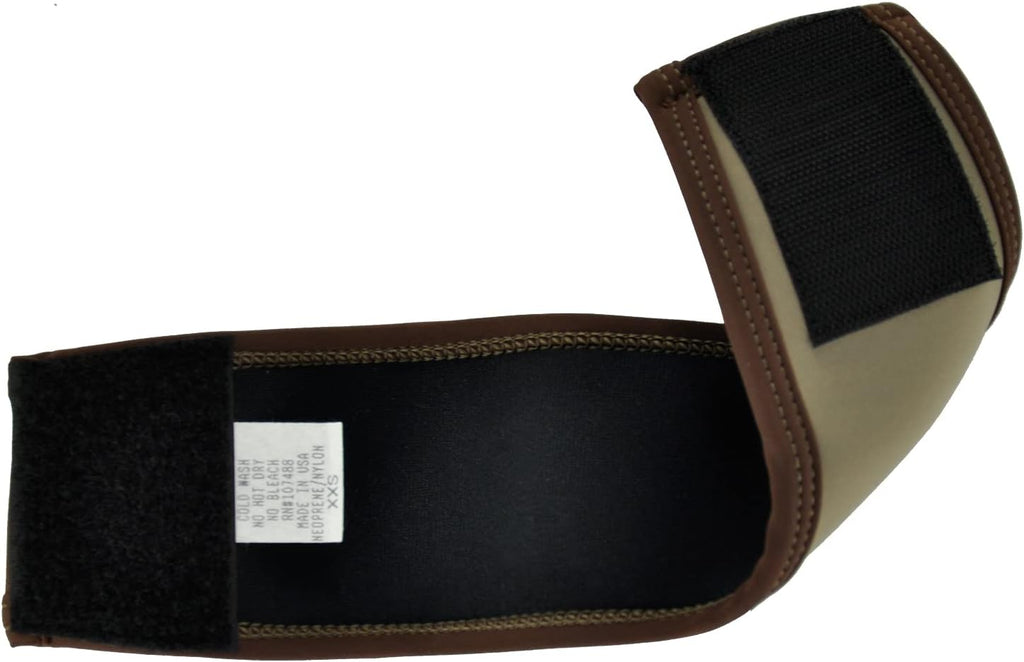 PlayaPup XX-Small dog belly wrap adjustable Velcro closure close-up detailing the soft cotton fabric.