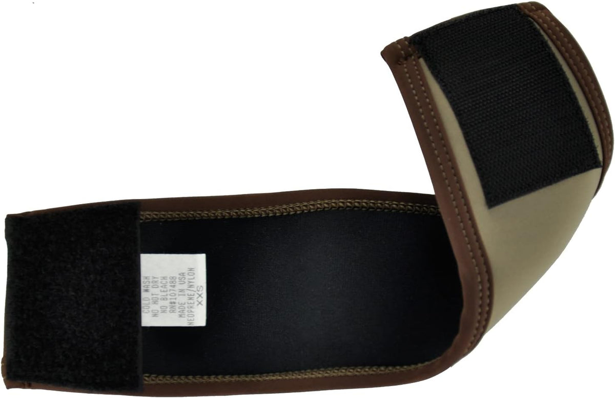 PlayaPup XX-Small dog belly wrap adjustable Velcro closure close-up detailing the soft cotton fabric.