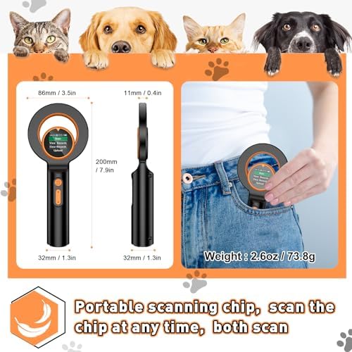 Symcode animal identification scanner package contents