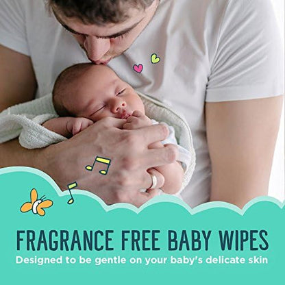 USA imported Seventh Generation baby wipes refill packaging detail