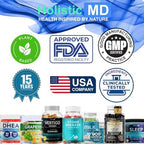 Holistic MD trace mineral supplement bottle with 60 count seal
