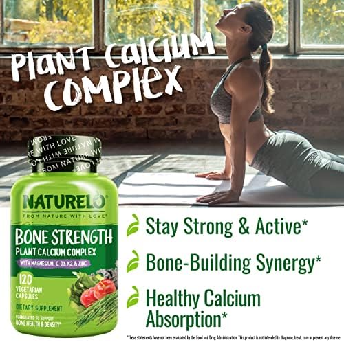 Naturelo bone strength supplement packaging