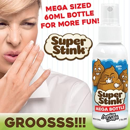 Compact pocket sized liquid flatulence prank bottle being held securely for deployment