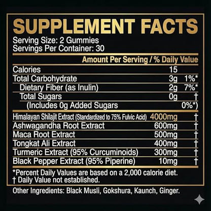 Authentic imported Amocare Auivty shilajit premium supplement bottle design.