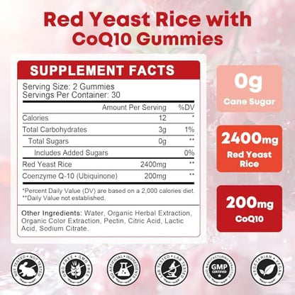 Close up of GORNVB heart health supplement label details