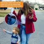 Mommy's Helper toddler walking leash with adjustable chest buckle