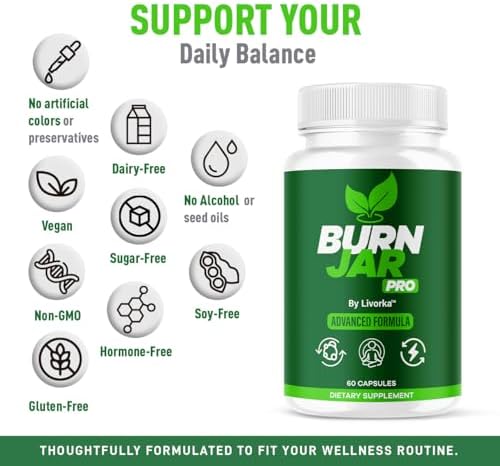 Burn Jar Pro dietary supplement for energy and appetite support