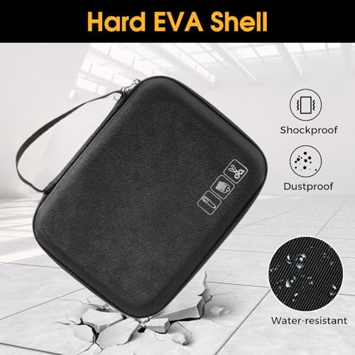 ProCase razor guard grooming kit bag showcasing the shockproof protective shell.