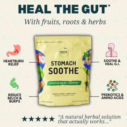 Authentic Stomach Soothe imported USA supplement bottle
