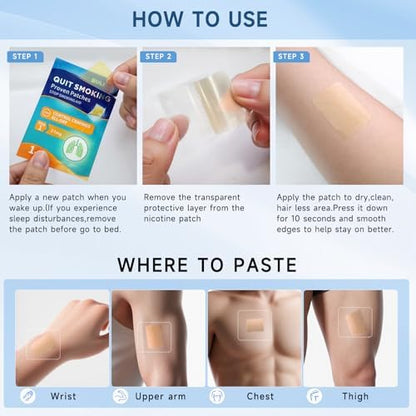 BULPOL plant-based nicotine replacement therapy patches package contents display